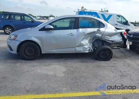 2017 Chevrolet Sonic from USA, damaged, VIN 1G1JB5S87H4175504